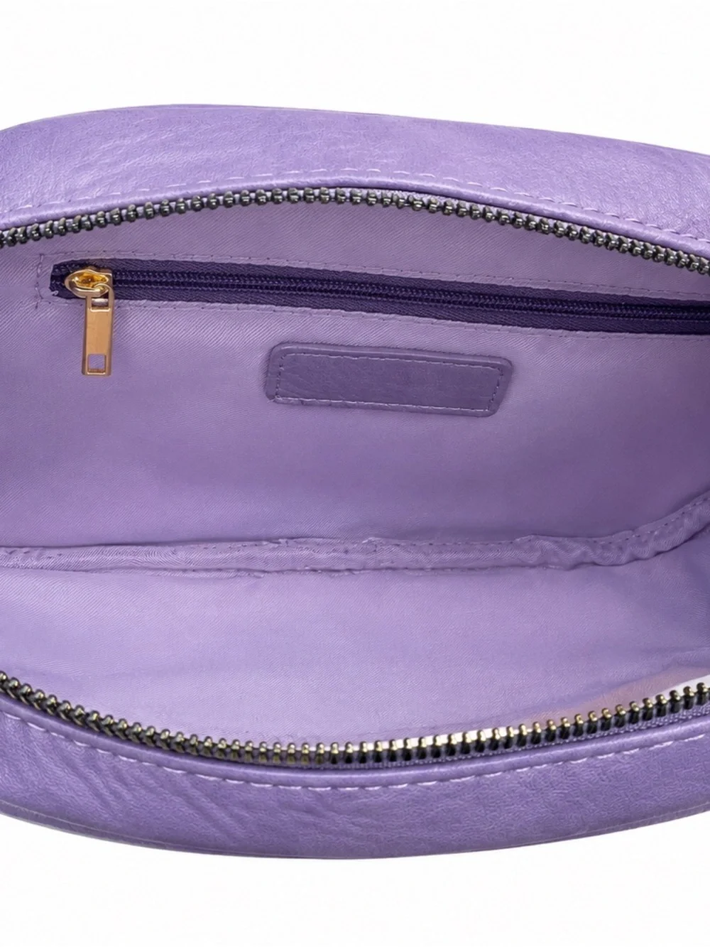 Purple Quilted Crossbody Bag Colorful Adjustable Guitar Strap New Boutique Purse